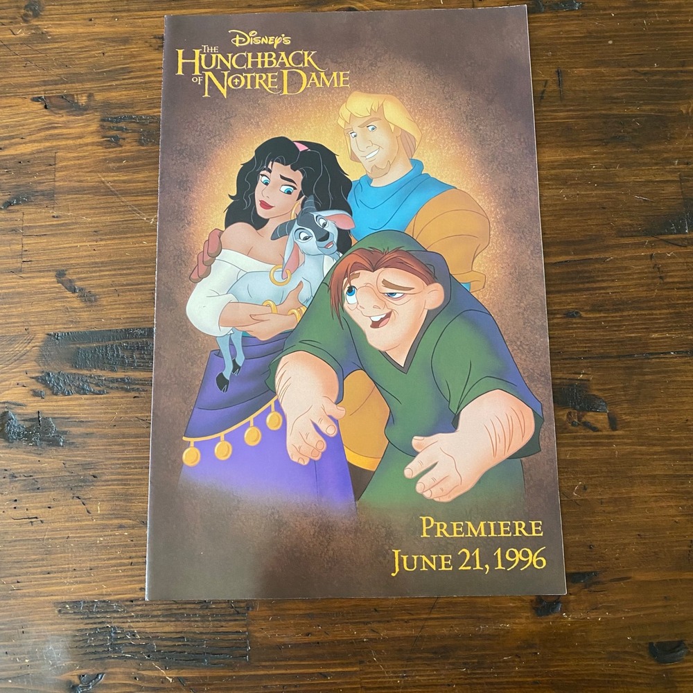Disney Hunchback of Notre Dame Premiere Eyes & Ears Cast Newsletter June 20 1996